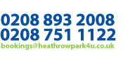 Heathrow Park 4 U | Affordable Meet and Greet Airport Parking For London